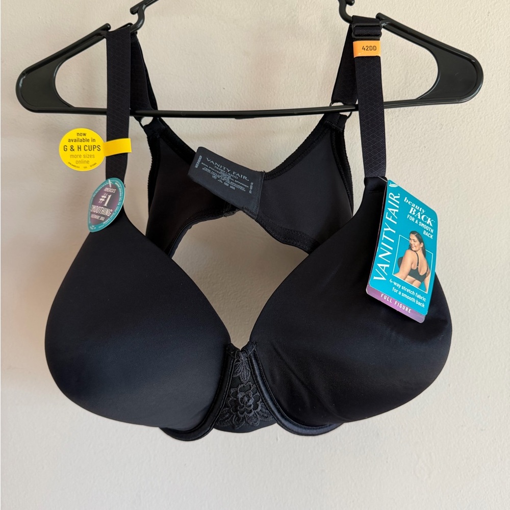 Vanity Fair Elegant‎ Black Bra
